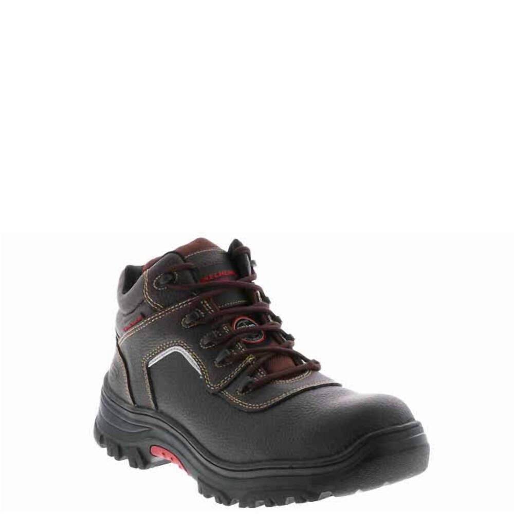 NEW SKECHERS men's burgin sosder work boot in bro… - image 1